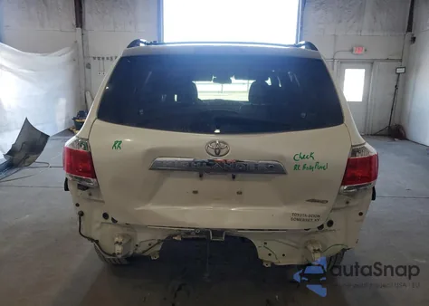 2011 Toyota Highlander Limited from USA, damaged, VIN 5TDDK3EH7BS090386